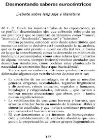 Desmontando saberes eurocéntricos. Debate sobre lenguaje y literatura