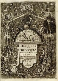 Historia de la provincia de la Compañia de Jesus de Nueva España : dividida en ocho libros. Dedicada a S. Francisco de Borja fundador de la provincia, y tercero general de la Compañia