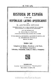 Historia de España y de las Repúblicas Latino-Americanas. Tomo XII