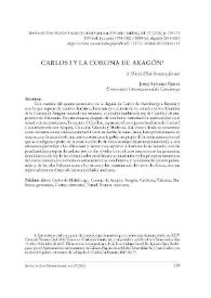 Carlos I y la Corona de Aragón