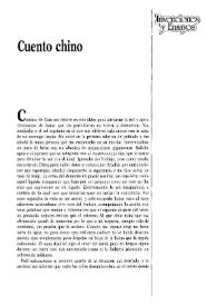 Cuento chino  