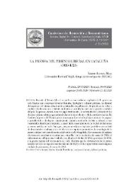 La prensa del trienio liberal en Cataluña (1820-1823)