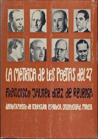 La métrica de los poetas del 27 