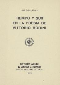 Tiempo y sur en la poesía de Vittorio Bodini