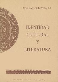 Identidad cultural y literatura