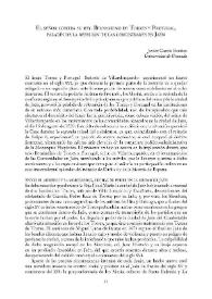 El señor contra su rey. Bernardino de Torres y Portugal, paladín de la rebelión de las comunidades en Jaén