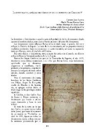 La intitulatio, análisis histórico en un documento de Carolus V