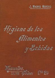 Higiene de los alimentos y bebidas : medios fáciles para reconocer sus adulteraciones y falsificaciones