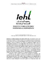 Instituto de Estudios Hispano-Lusos [editorial] (Rabat, 2007-2021) [Semblanza]