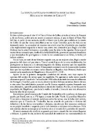 La disputa castellano-portuguesa sobre las islas Molucas