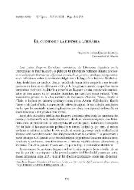 El cuento en la historia literaria