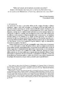 “Hizo muy grand ayuntamiento de gentes de guerra”. Armas y pertrechos militares de la Fortaleza Buenaventura en el castillo de Morón de la Frontera a mediados del siglo XVI