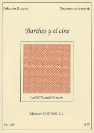 Roland Barthes y el cine