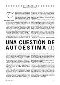 Una cuestión de autoestima (1)