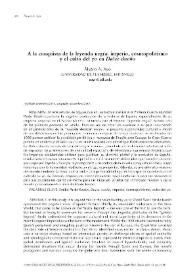 A la conquista de la leyenda negra: imperio, cosmopolitismo
y el culto del yo en 