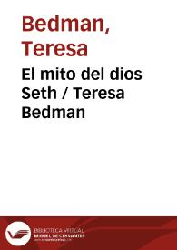 El mito del dios Seth