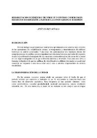 Rehabilitación de edificios históricos y centros comerciales: elementos de reflexión a partir de algunos ejemplos