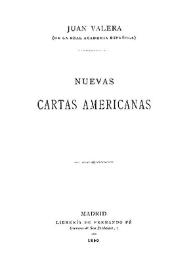 Nuevas cartas americanas