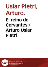 El reino de Cervantes