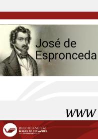 José de Espronceda