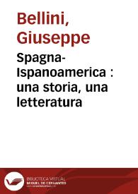 Spagna-Ispanoamerica : una storia, una letteratura