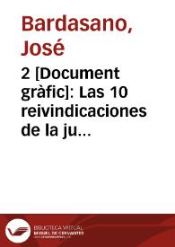 2 : Las 10 reivindicaciones de la juventud...