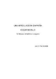 Una arrolladora simpatía : Edgar Neville : de Hollywood al Madrid de la posguerra