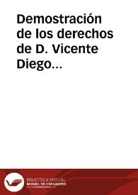 Demostración de los derechos de D. Vicente Diego Gutiérrez de los Ríos Cárdenas Angulo Cívico de la Zerda Galbe Iranzu y Merino y Bruna, hijo de los Sres. Marqueses de las Ascalanias... y D{487} Juana Theresa de Galbe Iranzu y Merino su legitima muger a los Mayorazgos de su casa