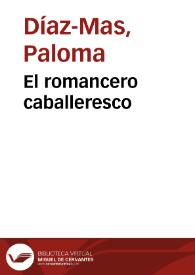 El romancero caballeresco