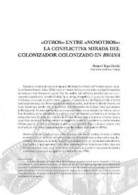 «Otros» entre «nosotros» : la conflictiva mirada del colonizador colonizado en Bwana