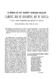 La historia del muy valiente y esforçado Clamades, hijo de Marcaditas, rey de Castilla, y de la linda Clarmonda, hija del rey de Toscana (1562)