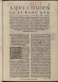 El ramo que de los quatro libros de Amadis de Gaula sale llamdo las Sergas del muy esforçado cauallero Esplandian, hijo del excelente rey Amadis de Gaula : [1588]