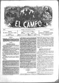 El Campo. Núm. 2, 16 de diciembre de 1876