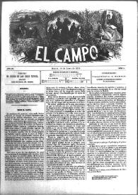 El Campo. Núm. 4, 16 de enero de 1878