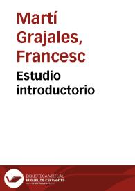 Estudio introductorio