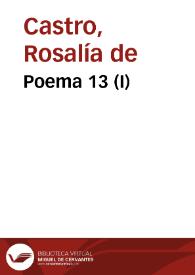 Poema 13 (I)