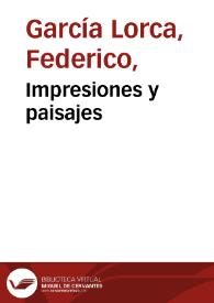 Impresiones y paisajes