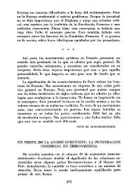 Un perfil de la acción comunista: La penetración comercial de Iberoamérica