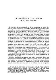 La lingüística y el texto de 