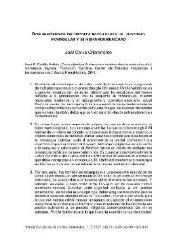 Dos fenómenos de distinta naturaleza: el juntismo peninsular y el hispanoamericano