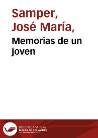 Memorias de un joven