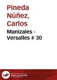 Manizales - Versalles # 30