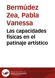 Las capacidades físicas en el patinaje artístico