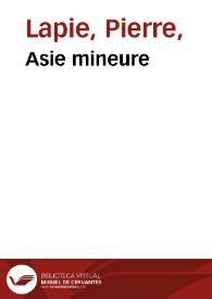 Asie mineure