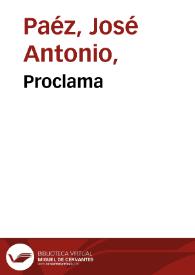 Proclama