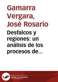 Desfalcos y regiones: un análisis de los procesos de responsabilidad físcal en Colombia