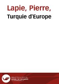 Turquie d'Europe