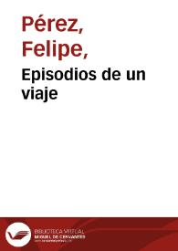 Episodios de un viaje