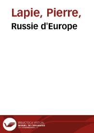 Russie d'Europe