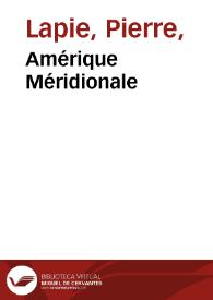 Amérique Méridionale